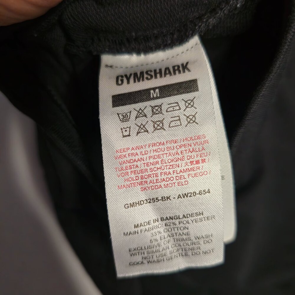 GYMSHARK React SIZE M FRONT ZIPPER HOODIE - Picture 12 of 12
